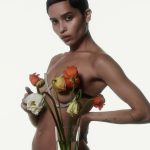 Zoe Kravitz Poses Naked with Flowers for Pop Magazine (7 Photos)