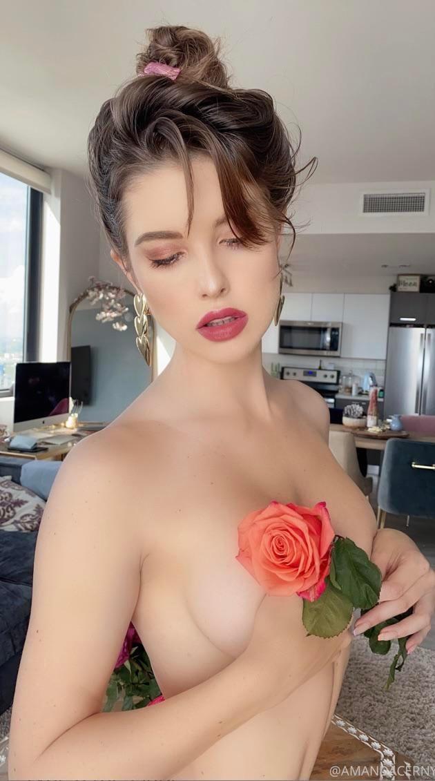 Amanda Cerny Nude Valentines Onlyfans Set Leaked