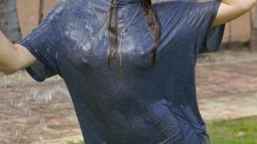 Amanda Cerny Wet T-Shirt Picture Set