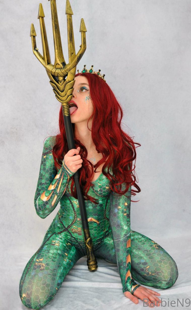 BarbieN9 Aquaman Queen Mera Cosplay Onlyfans Set Leaked