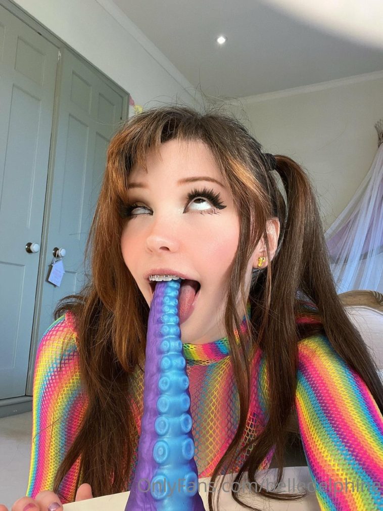 Belle Delphine Tentacle Dildo Blowjob Onlyfans Set Leaked