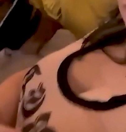 Billie Eilish Boob Titty Slap Video Leaked