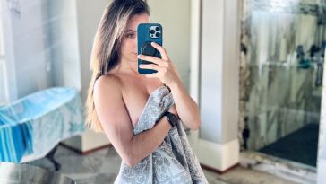 Christina Khalil Bathroom Nipple Tease Onlyfans Set Leaked