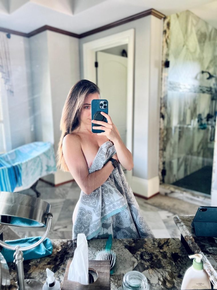 Christina Khalil Bathroom Nipple Tease Onlyfans Set Leaked