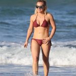 Hilary Duff Bikini Beach Candid Set Leaked