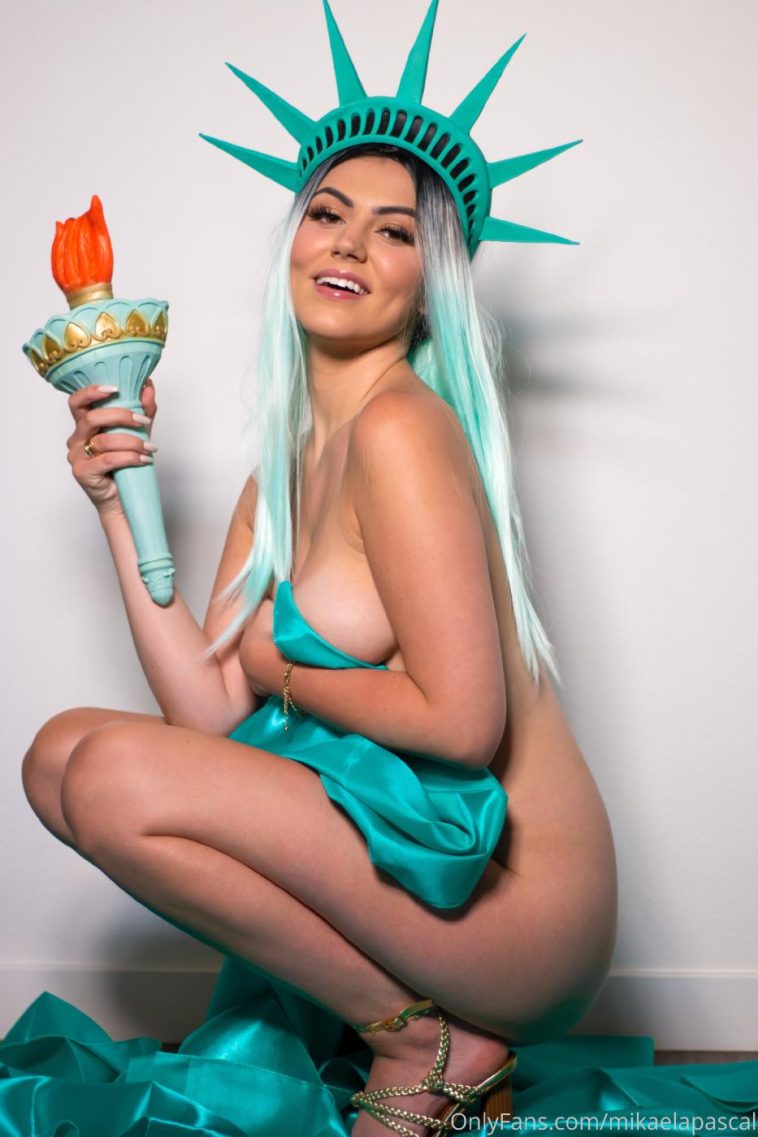 Mikaela Pascal 4th Of July Costume Onlyfans Set Leaked