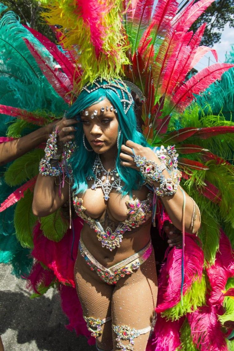 Rihanna Barbados Festival Pussy Slip Leaked