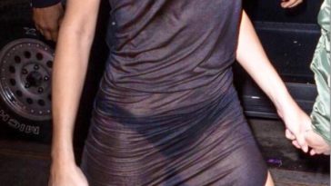 Selena Gomez Sheer See-Through Dress Leaked