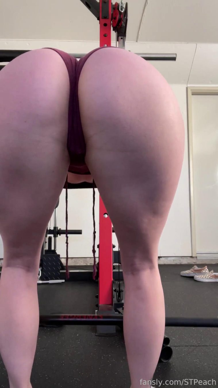 STPeach Ass Workout Fansly Video Leaked