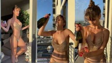 Amanda Cerny Nude New Year Celebration Video Leaked - Famous Internet Girls