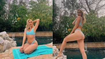 Jordyn Jones By The Pool Hot Photos Leaked - Famous Internet Girls