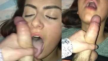 Snapchat Girlfriend Loves Sucking Big Cock - Famous Internet Girls