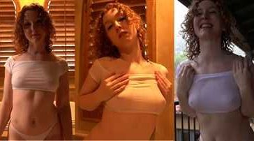 Fullmetalifrit Nude Wet Shirt Teasing Video Leaked - Famous Internet Girls