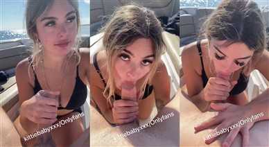 KittieBabyXXX Boat Blowjob Video Leaked - Famous Internet Girls