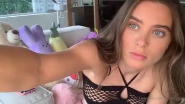 Lana Rhoades Black Lingerie