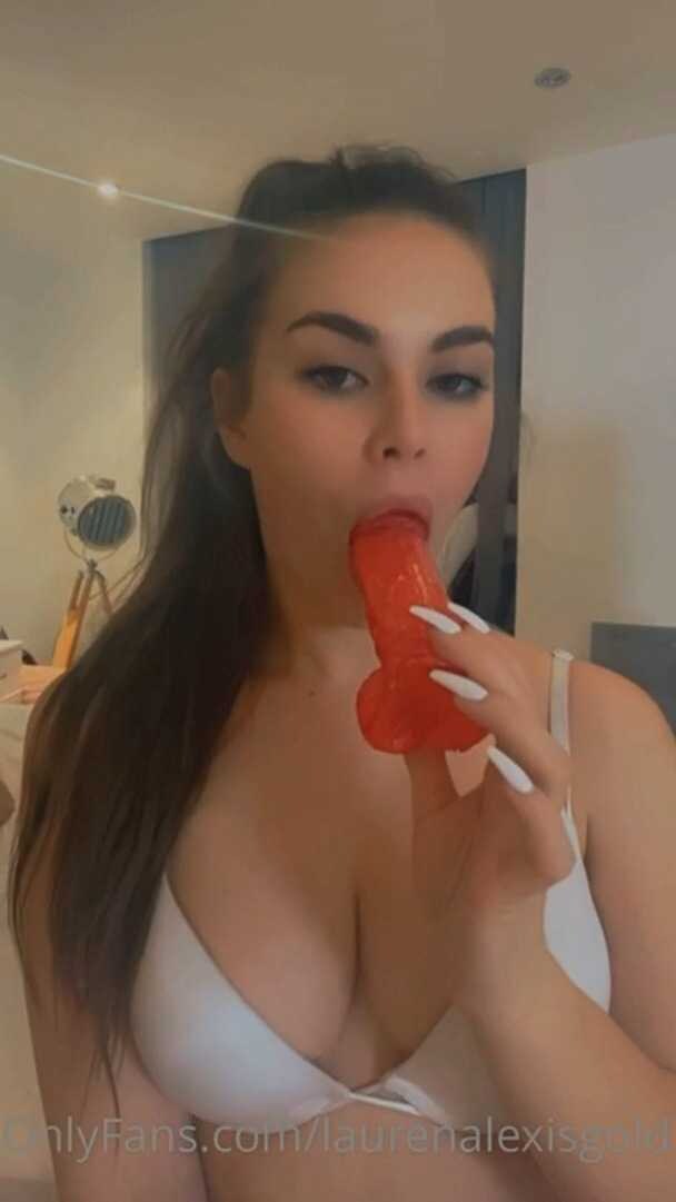Lauren Alexis Leaked Sucking Dildo Onlyfans Video