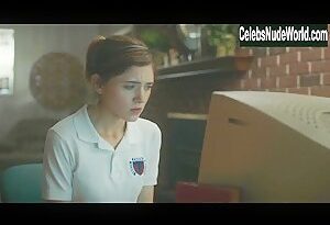 Natalia Dyer Sexy in Yes, God, Yes Sex Scene