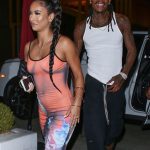 Aimee Aguilar & Wiz Khalifa Look Very Fashionable for a Night Out at Catch Steak (19 Photos)