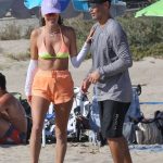 Alessandra Ambrosio & Richard Lee Play Volleyball with Friends in Santa Monica (52 Photos)