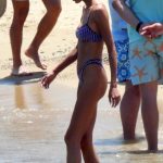 Alina Baikova Displays Her Slender Bikini Body on the Beach (9 Photos)