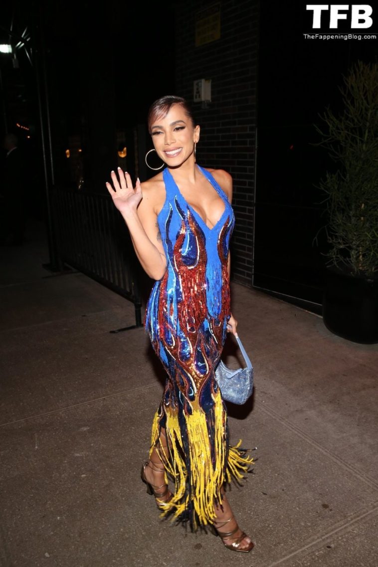 Anitta Flaunts Her Sexy Tits & Feet as She Arrives at The Met Gala Boom Boom Room Afterparty (51 Photos)