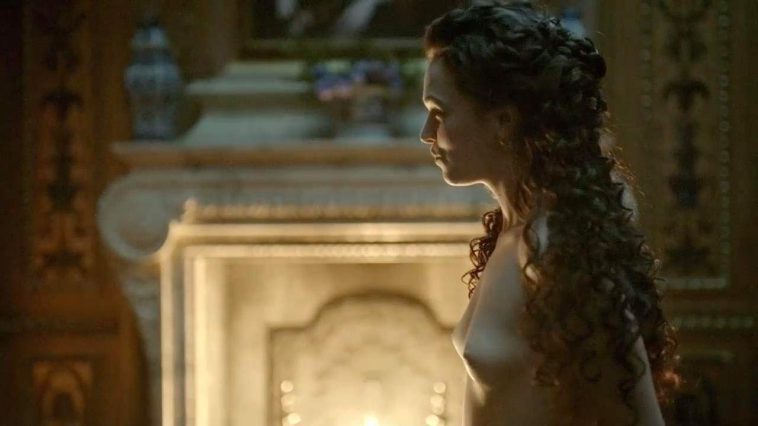 Anna Brewster Topless Scene from 'Versailles'