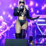 Ashanti Flaunts Her Sexy Tits at the 2022 Essence Festival of Culture in in New Orleans (34 Photos)