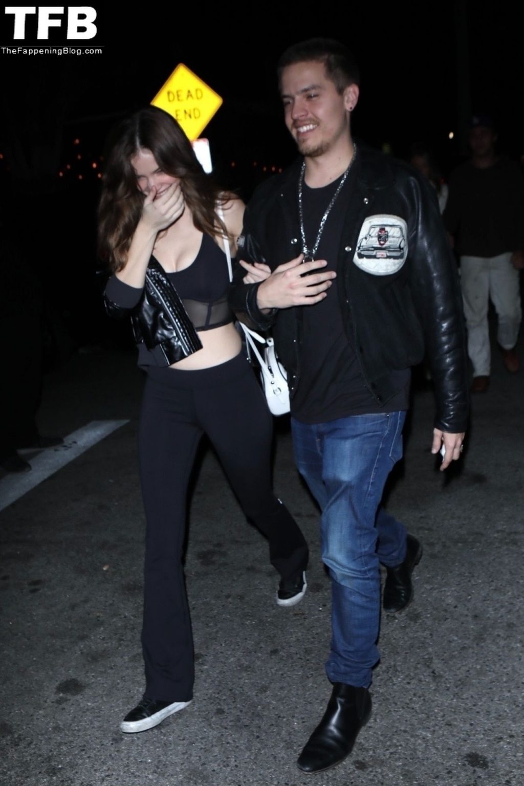 Barbara Palvin & Dylan Sprouse Leave The Nice Guy After Partying All Night (39 Photos)