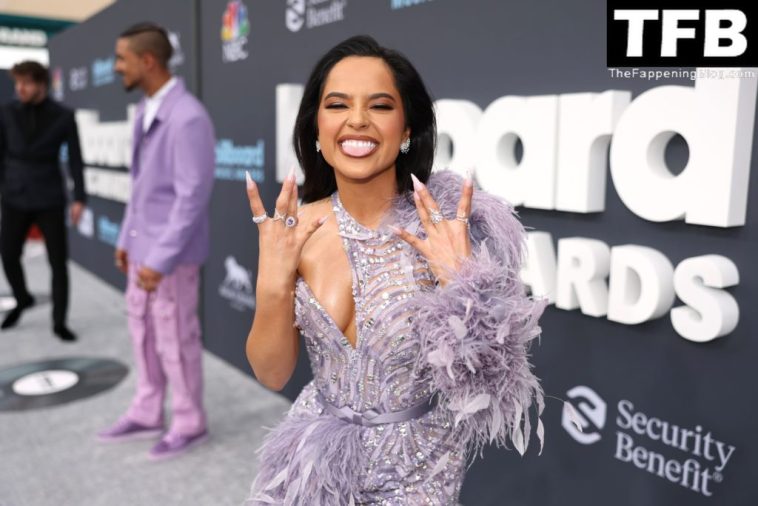 Becky G Shows Off Her Sexy Legs at the 2022 Billboard Music Awards (117 Photos)