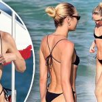Candice Swanepoel & Martha Graeff Hit the Beach in Miami (36 Photos)