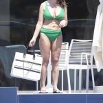 Chanelle Hayes Enjoys a Dip in the Pool While on Holiday in Greece (50 Photos)