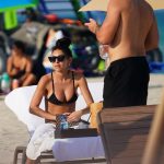 Chantel Jeffries Enjoys a Day on the Beach in Miami (24 Photos)