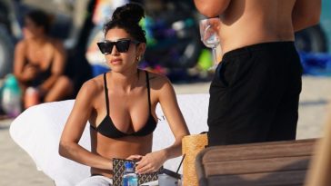 Chantel Jeffries Enjoys a Day on the Beach in Miami (24 Photos)