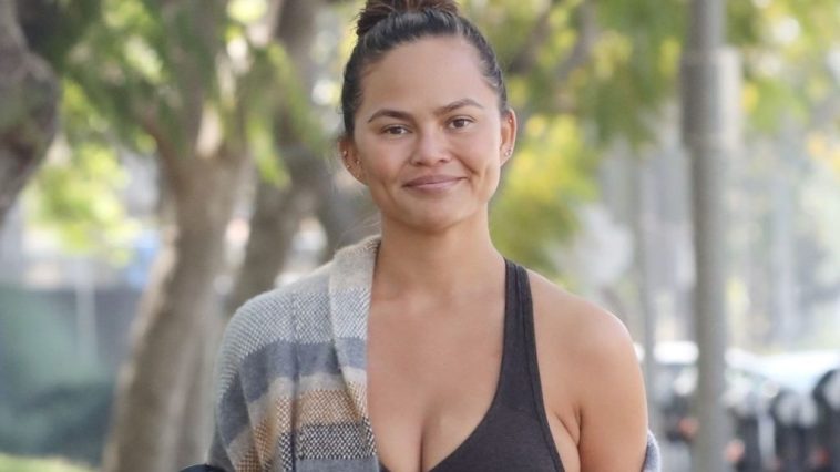 Busty Chrissy Teigen is Seen in Beverly Hills (46 Photos)