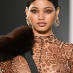 Danielle Herrington Flashes Her Nude Tits at LaQuan Smith’s Fashion Show During NYFW (3 Photos)