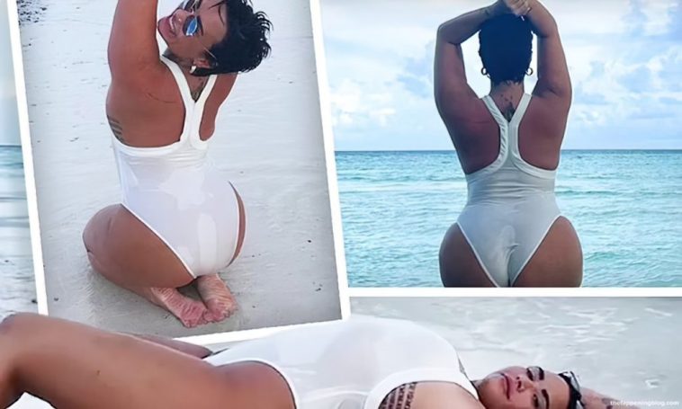 Demi Lovato Enjoys Her Vacation in The Maldives (5 Photos + Video)