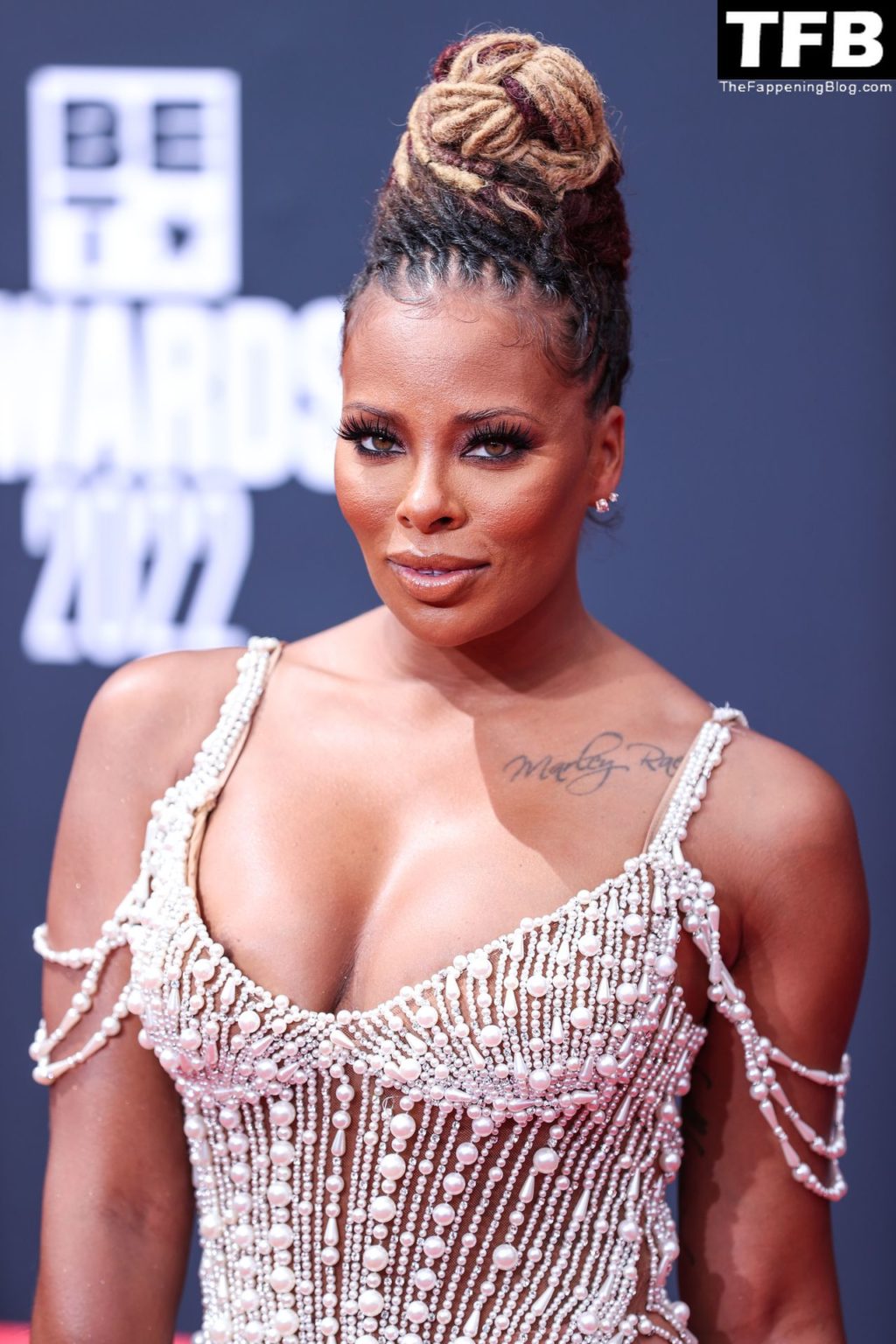 Eva Marcille Flaunts Her Boobs at the BET Awards 2022 (52 Photos)