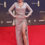 Evelyn Burdecki Flaunts Her Cleavage at the German Television Award (6 Photos)
