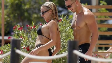 Gabby Allen & Brandon Myers Enjoy a Sunny Day in Ibiza (14 Photos)