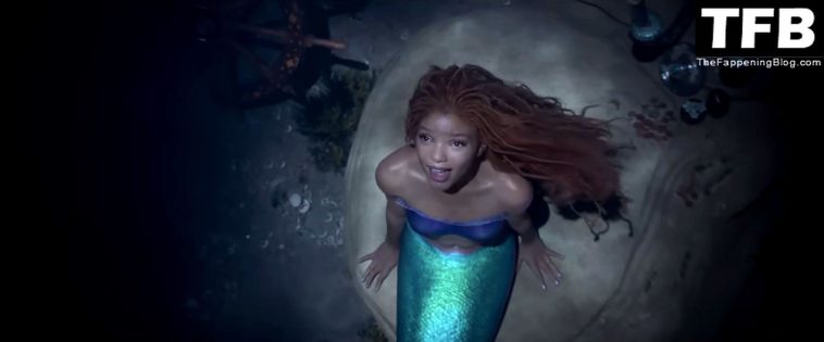 First look at Disney’s Live Action Teaser Trailer for “The Little Mermaid” Featuring Halle Bailey Singing a Classic (15 Pics + Video)