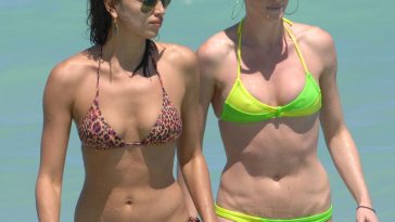 Irina Shayk & Anne Vyalitsyna Enjoy a Day on the Beach in Miami (41 Photos)
