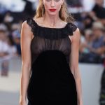Jessica Michael Serfaty Shows Off Her Nude Boobs at the 79th Venice International Film Festival (9 Photos)