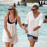 Jodie Kidd & Joseph Bates Enjoy a Romantic Stroll on the Beach in Barbados (66 Photos)