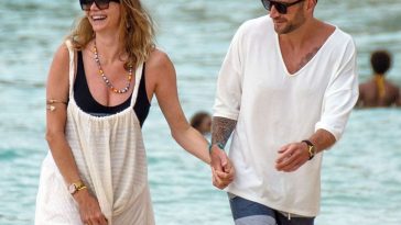 Jodie Kidd & Joseph Bates Enjoy a Romantic Stroll on the Beach in Barbados (66 Photos)