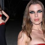 Julia Fox Looks Sexy in a Red Sequin Bra-Top in WeHo (10 Photos)