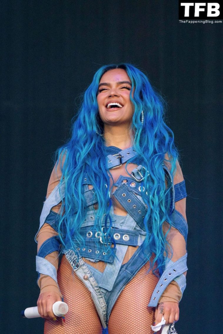 Karol G Looks Hot on Stage at the Coachella Music & Arts Festival (15 Photos)