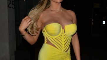 Kelsey Stratford Shows Off Her Stunning Figure in London (11 Photos)