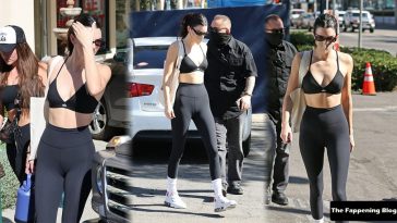 Kendall Jenner Shows Off Her Sexy Tits & Cameltoe in West Hollywood (68 Photos)
