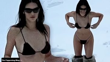 Kendall Jenner Shows Off Her Sexy Bikini Body (4 Photos)