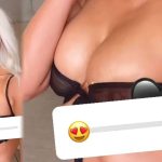 Kim Kardashian Flashes Her Nude Tit (6 Pics + Video)